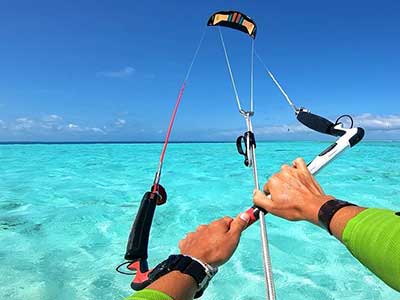 Sky Surf en los Roques